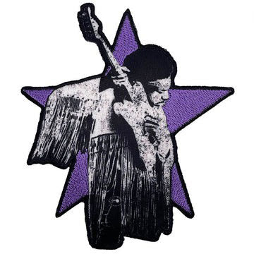 Jimi Hendrix Star Embroidered Patch