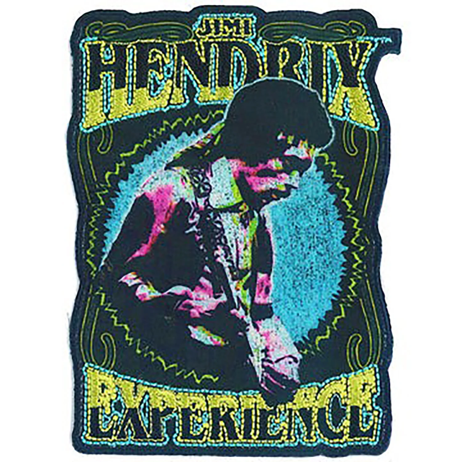 Jimi Hendrix Winterland Embroidered Patch