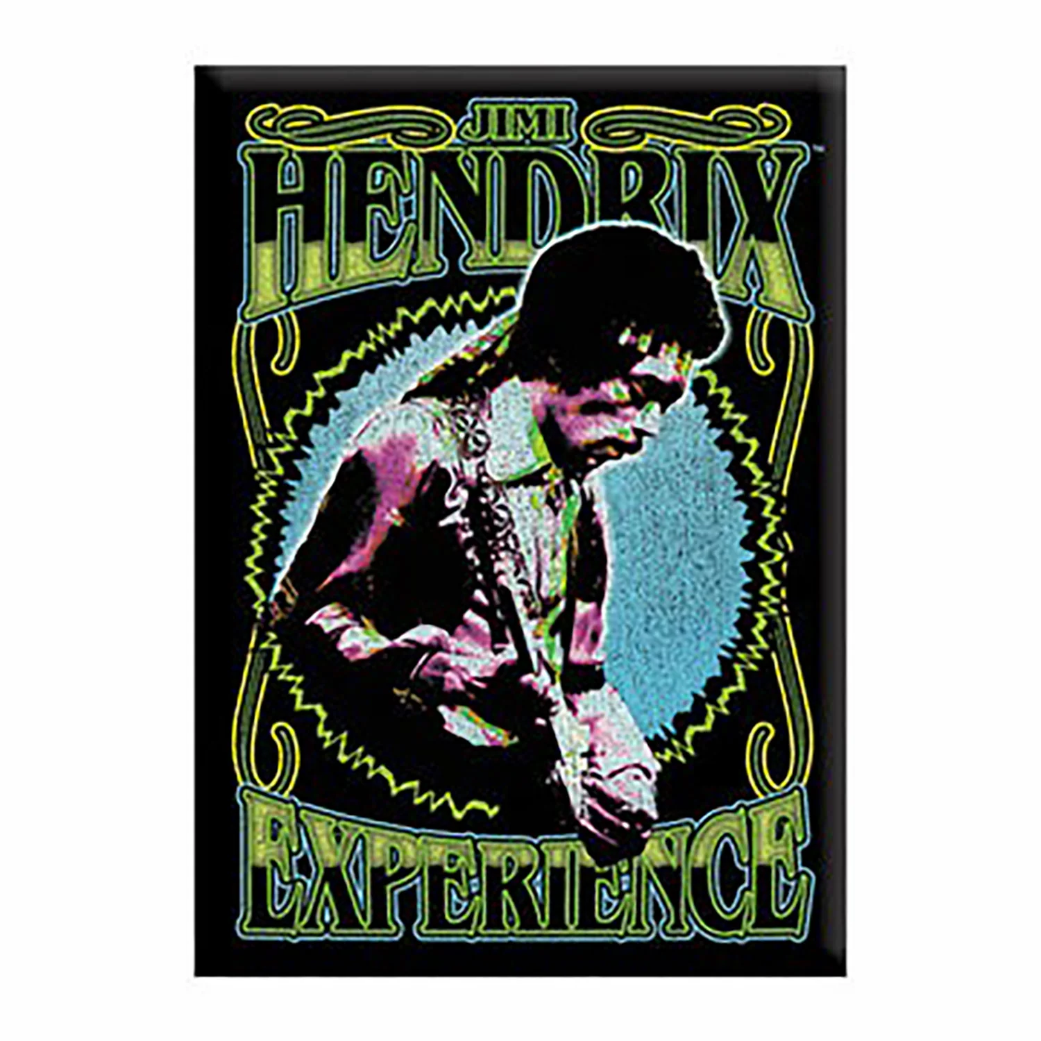 Jimi Hendrix Winterland Magnet