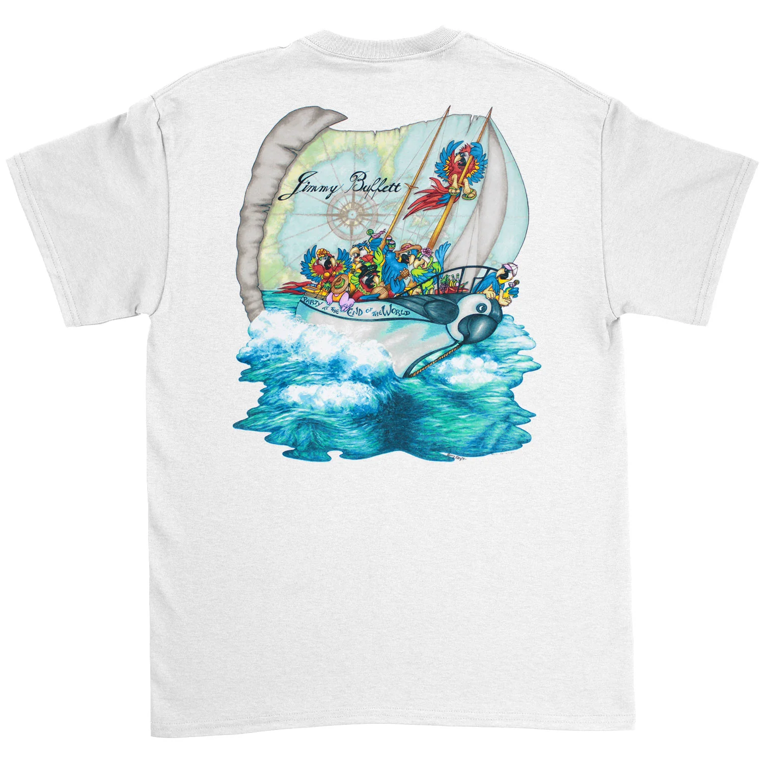 Jimmy Buffett Party At The End Of The World Tour 2006 T-shirt - Image 2