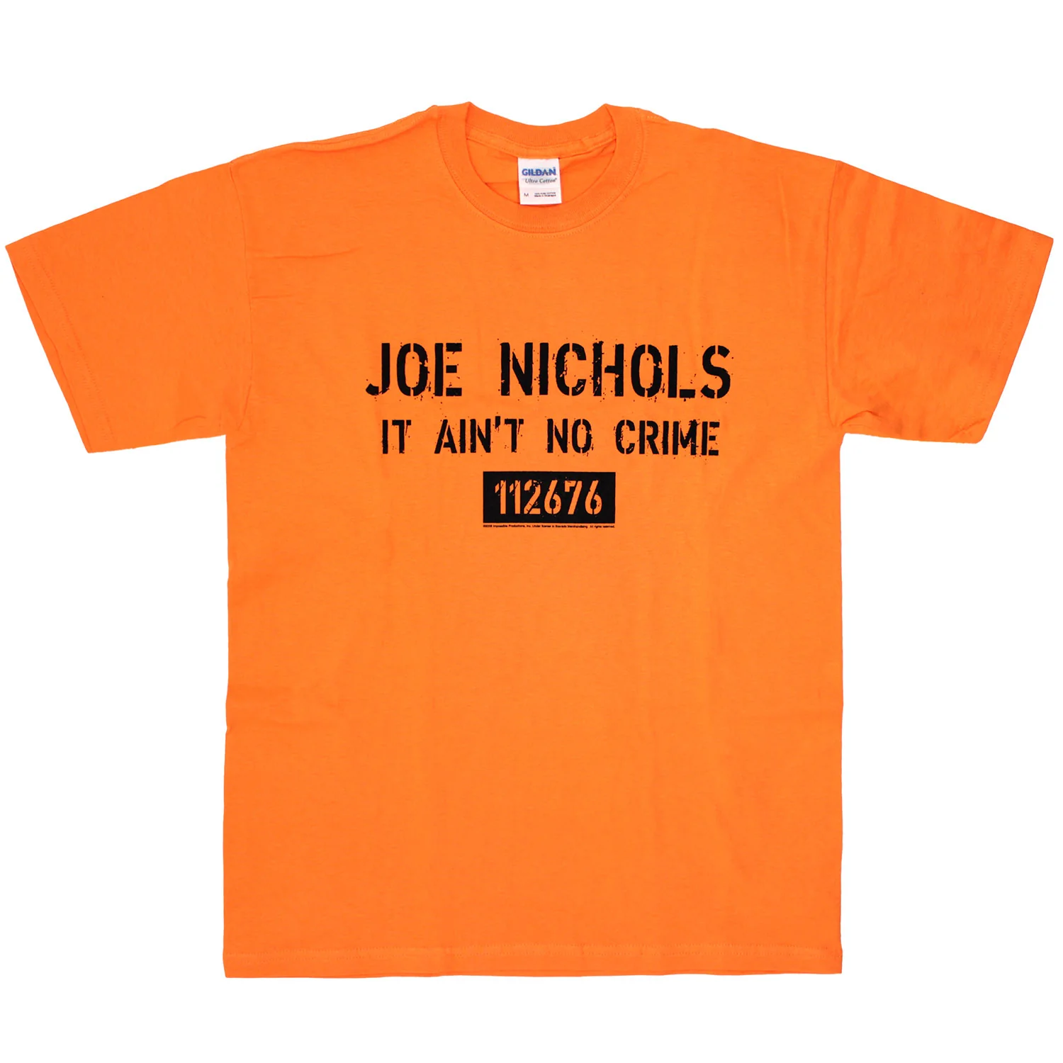 Joe Nichols Crime Tee T-shirt