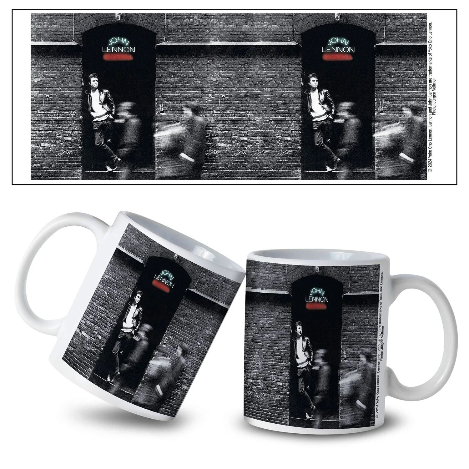 John Lennon Rock N' Roll Coffee Mug