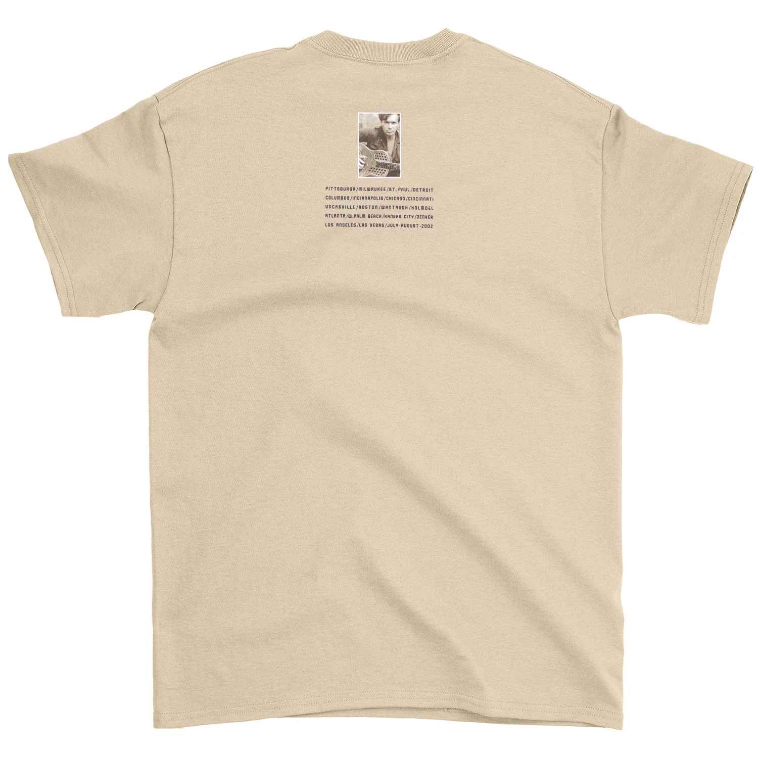 John Mellencamp Summer Work Tour 2002 T-shirt - Image 2