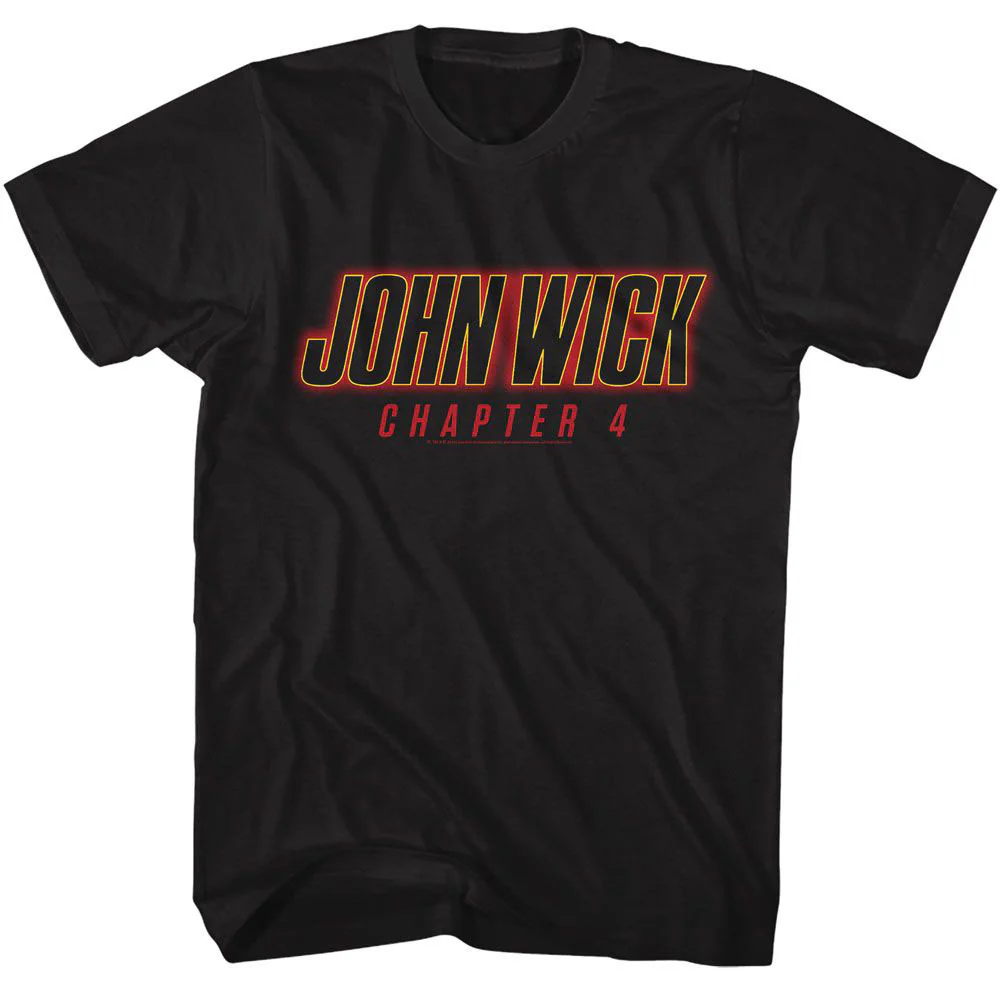 John Wick John Wick Chapter 4 Logo T-shirt