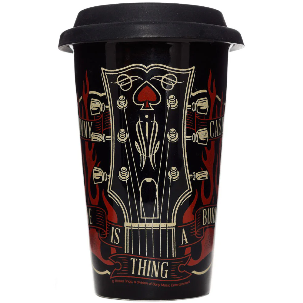 Johnny Cash Travel Mug