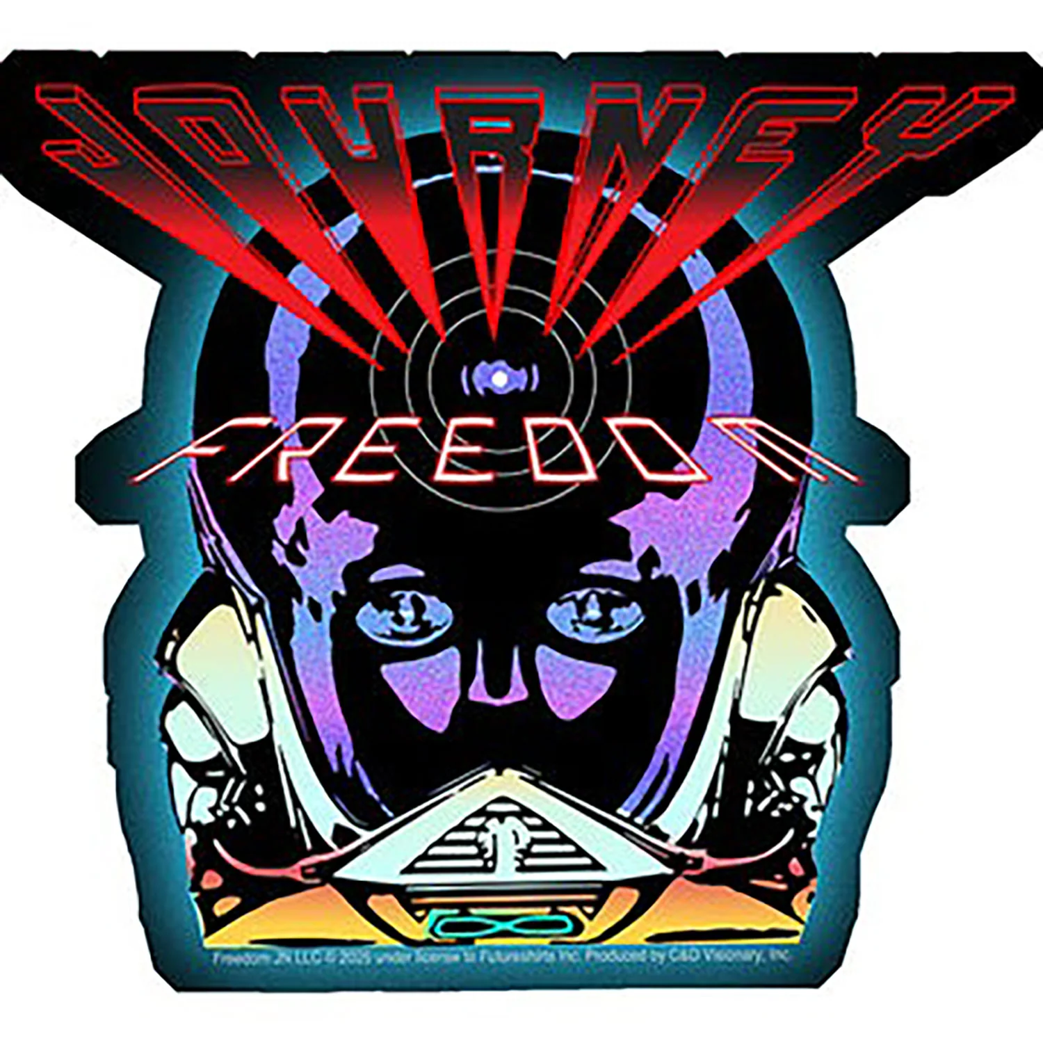 Journey Freedom Sticker