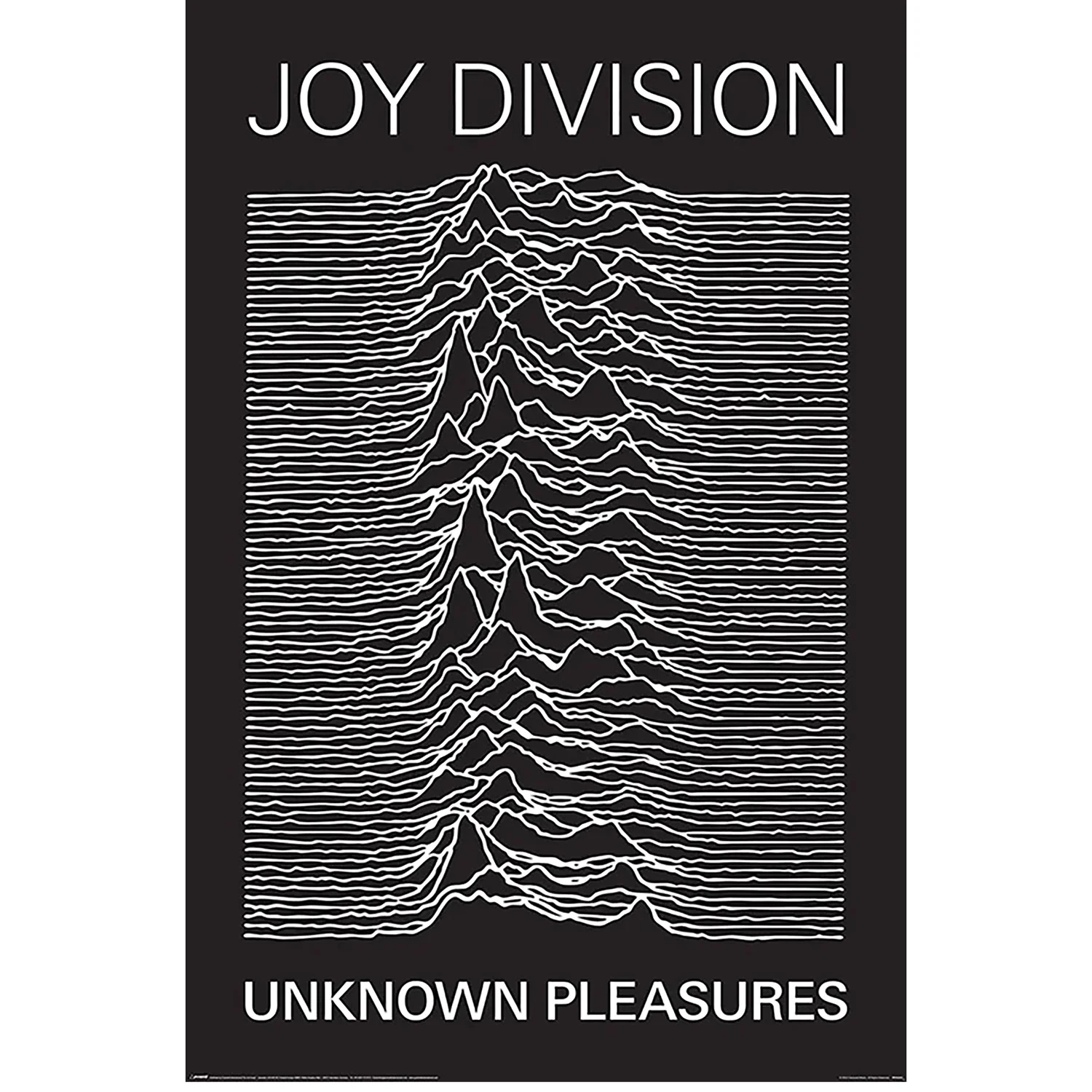 Joy Division Unknown Pleasures Domestic Poster