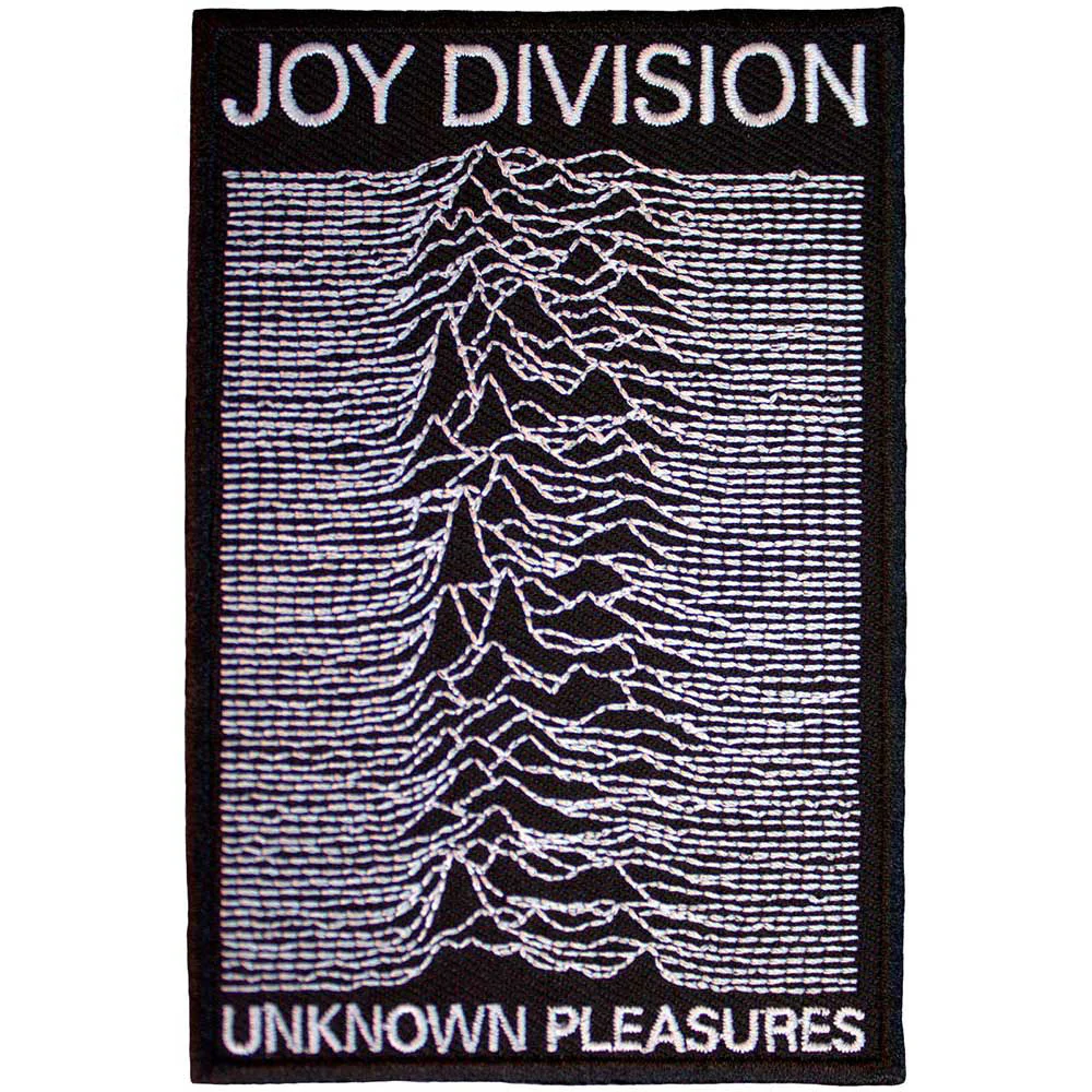 Joy Division Unknown Pleasures Woven Patch