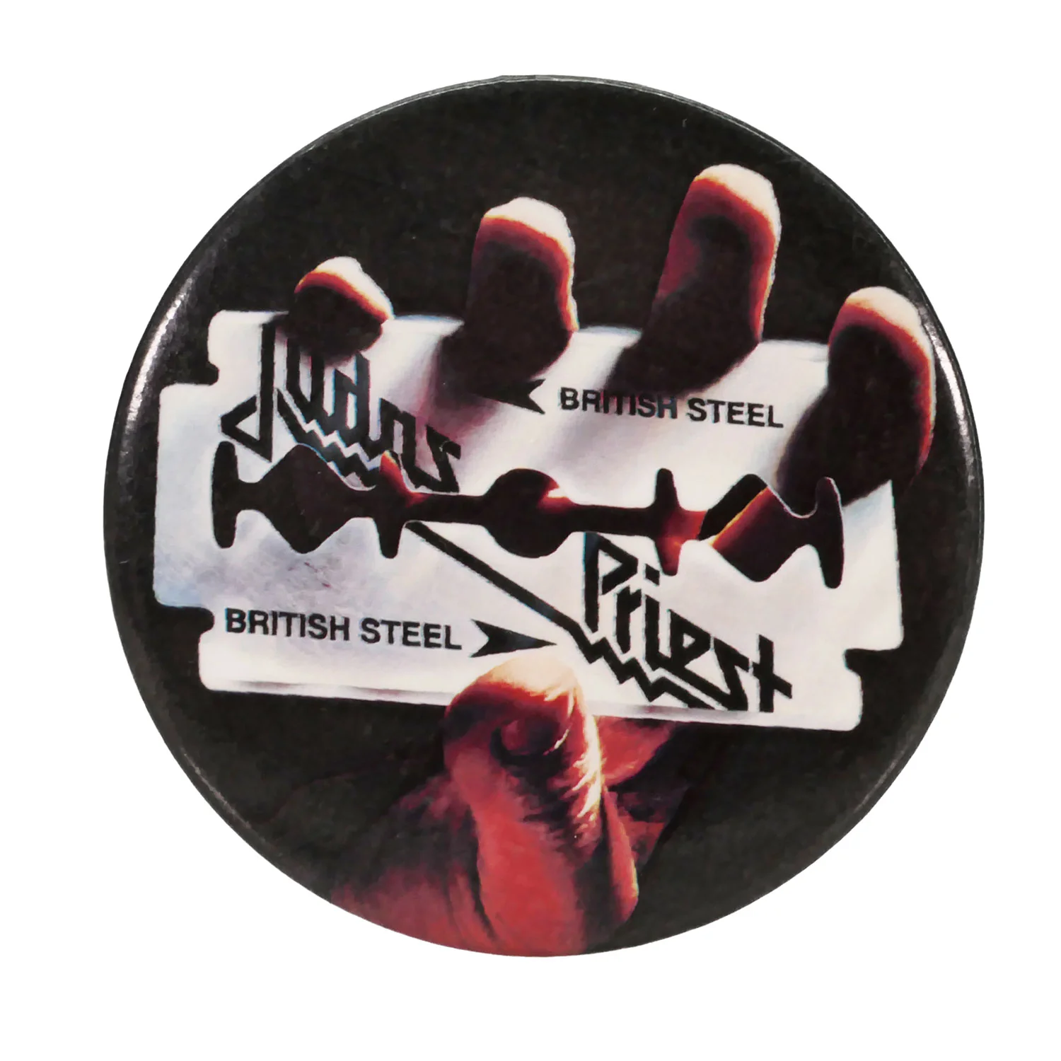 Judas Priest British Steel Button