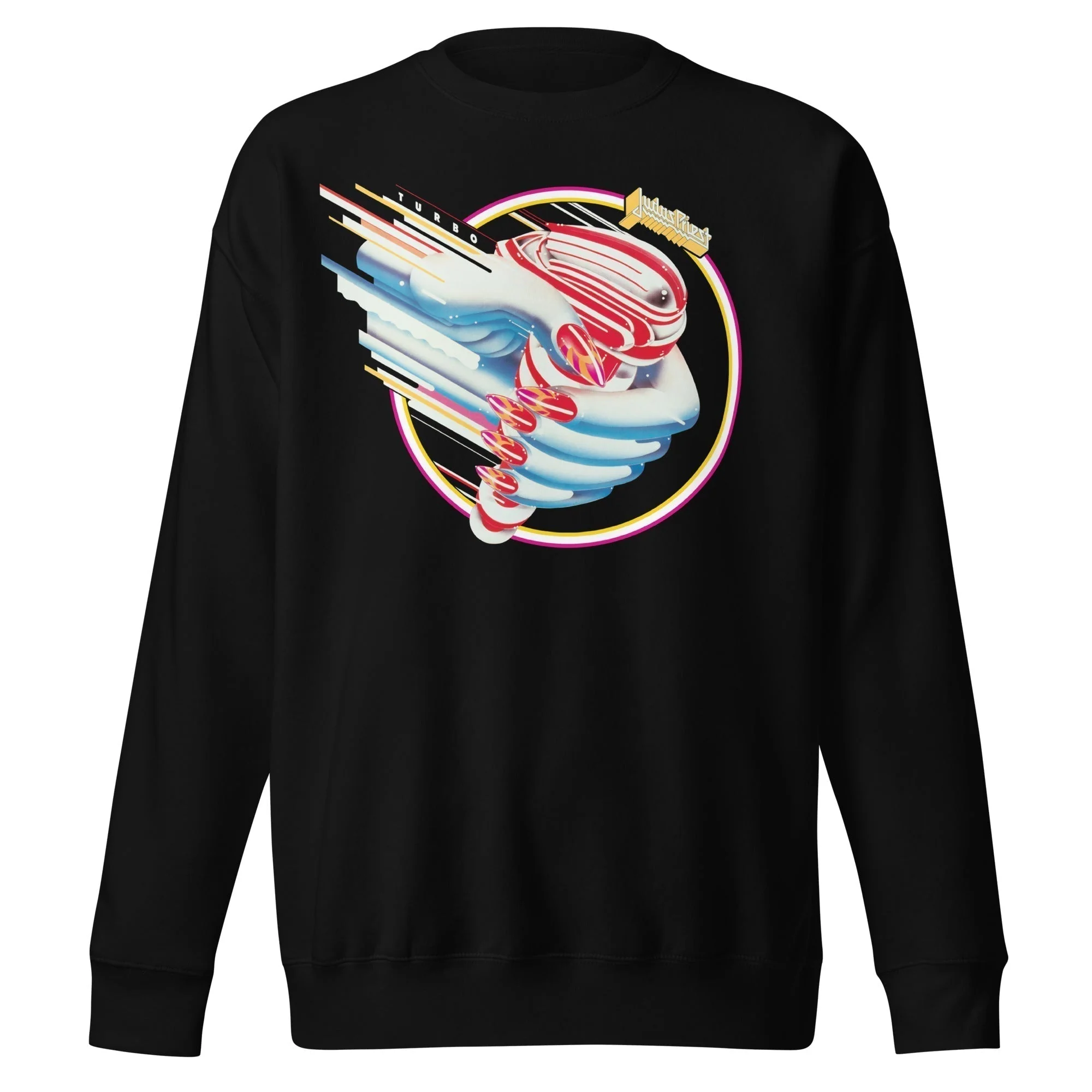 Judas Priest - Turbo Hand Jumbo Print Sweatshirt