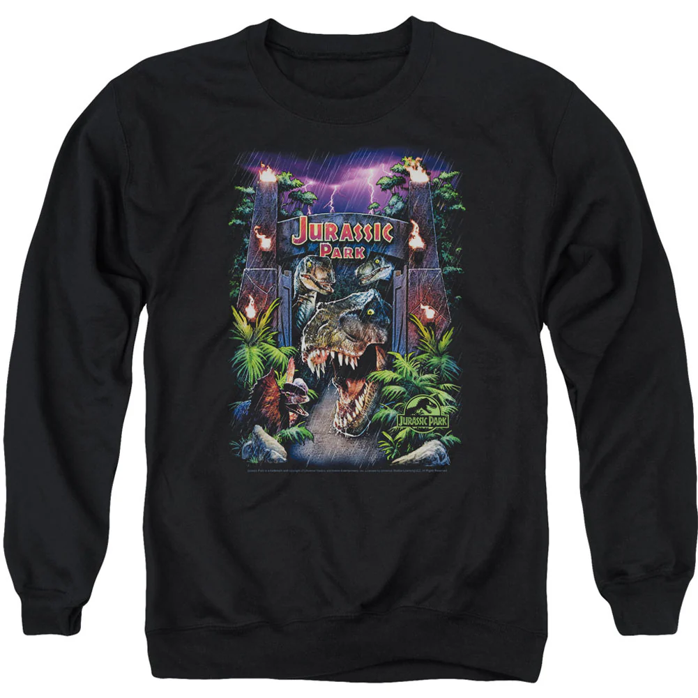 Jurassic Park Welcome To The Park Adult Sweatshirt