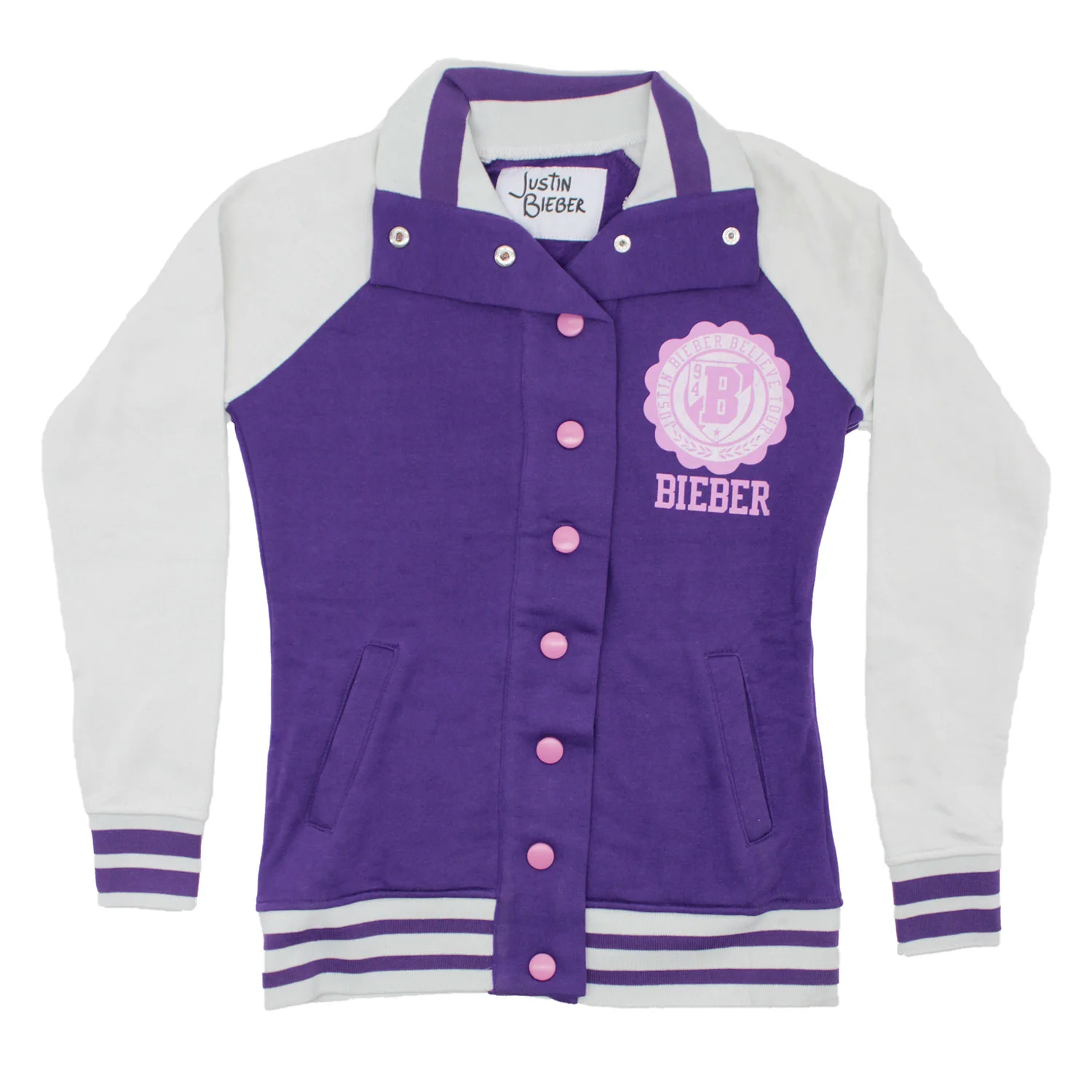 Justin Bieber Believe Tour Varsity Jacket Jacket