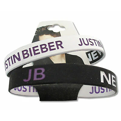 Justin Bieber Rubber Bracelet - Image 2