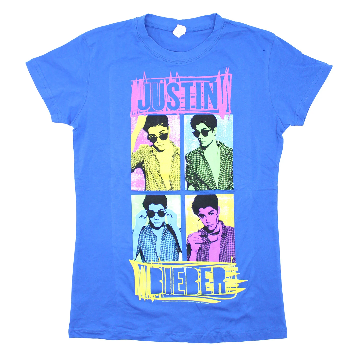 Justin Bieber Pop Art Junior Top