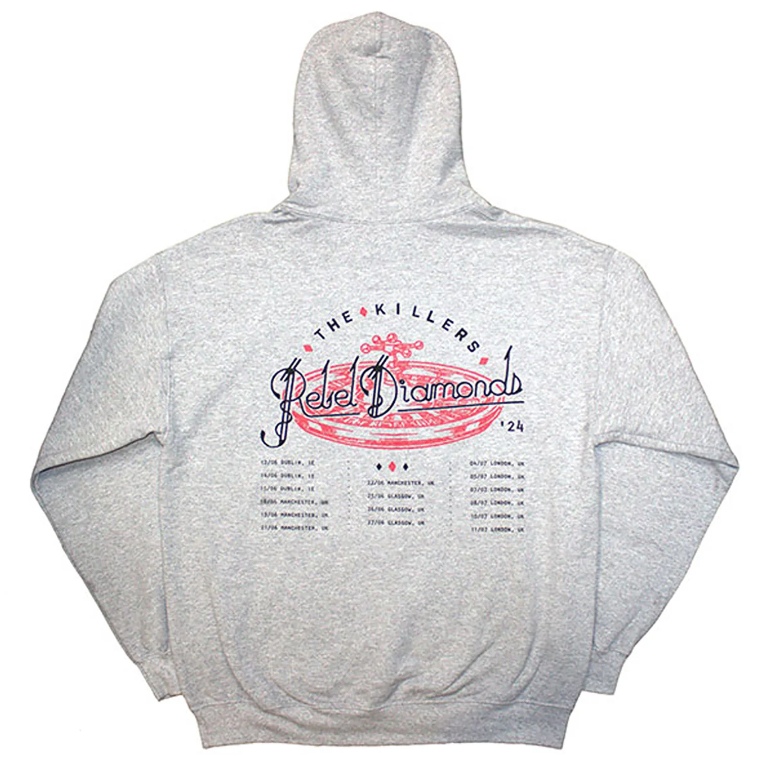 Killers Tour '24 Roulette Wheel Hooded Sweatshirt - Image 2