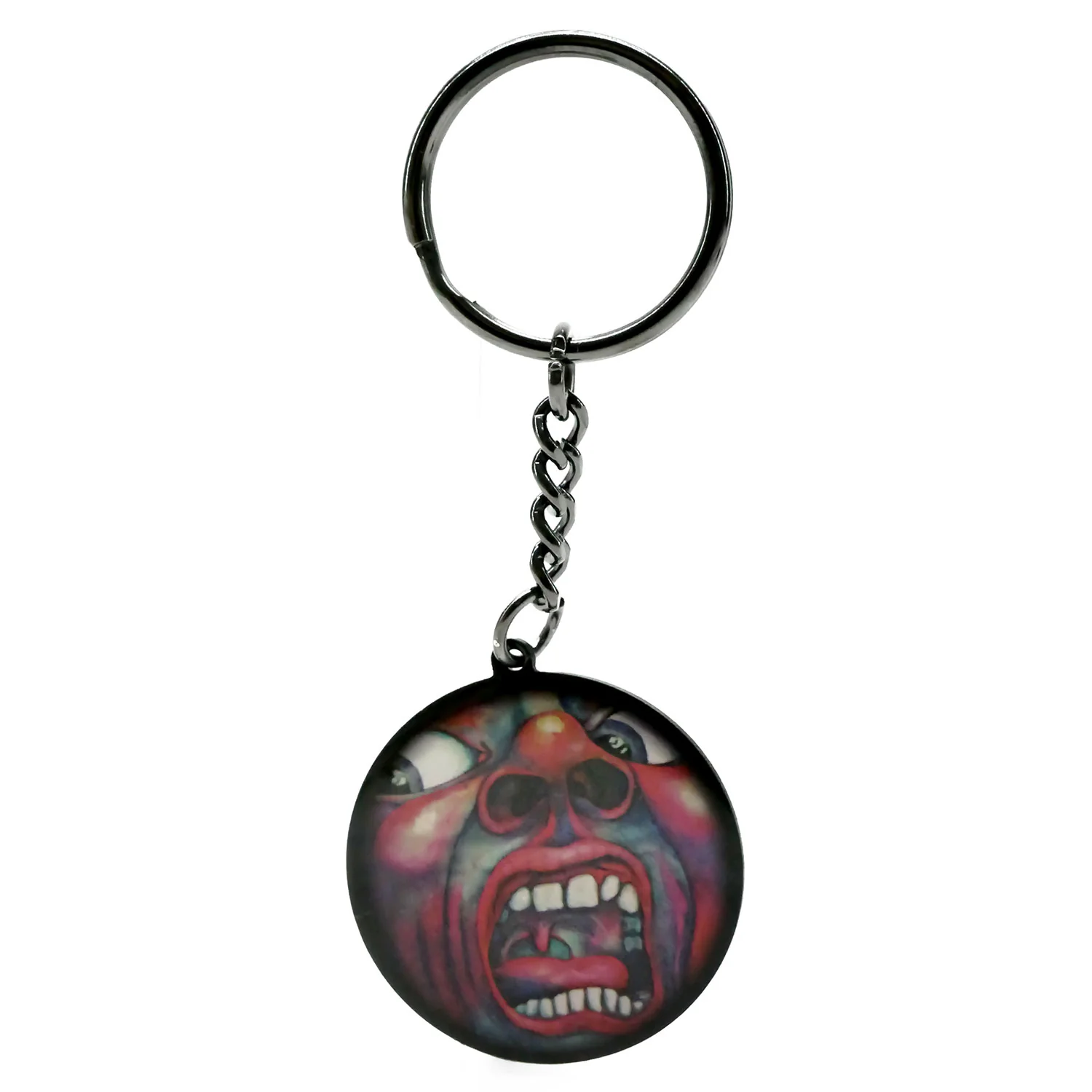 King Crimson In The Court Of The Crimson King Metal Key Chain