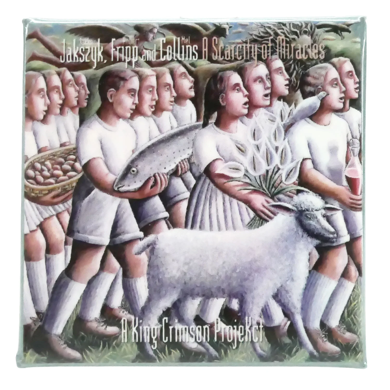 King Crimson Jakszyk, Fripp and Collins A Scarcity of Miracles Magnet