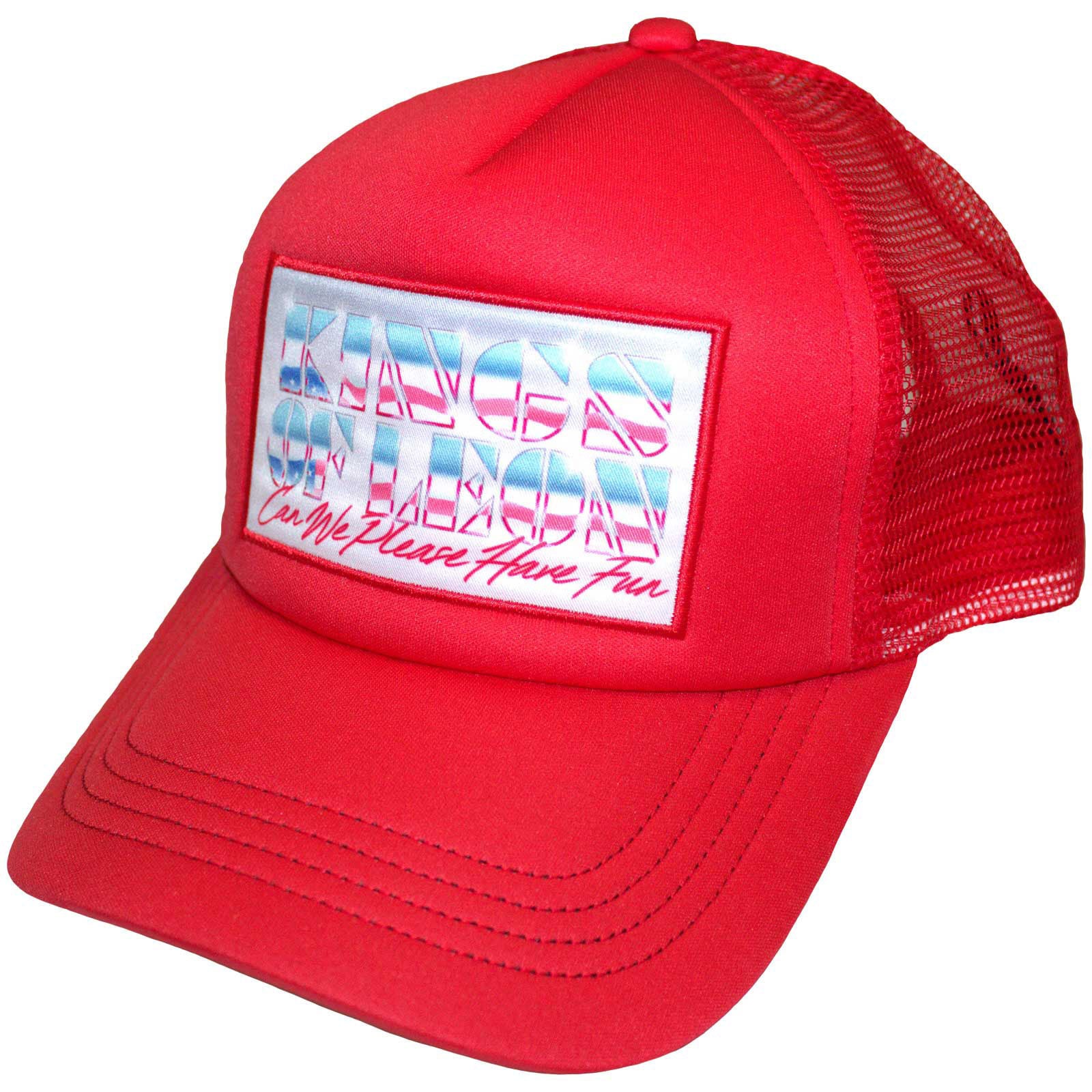 Kings Of Leon Can We Please Have Fun Border Trucker Cap