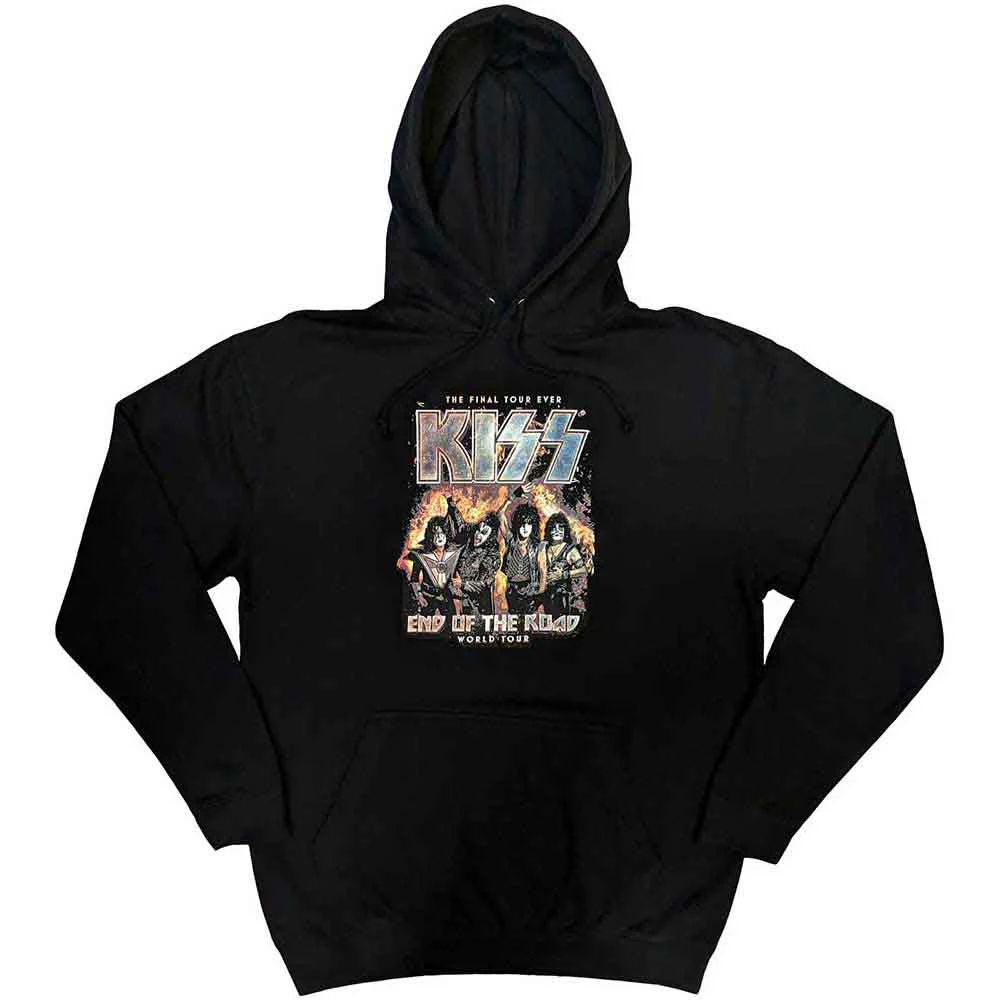 KISS End Of The Road Final Tour Hooded Sweatshirt