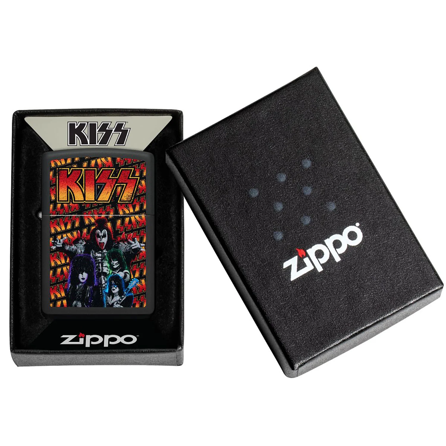 KISS Multi Logos Refillable Lighter - Image 2