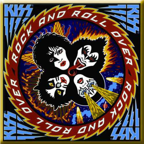 KISS Rock & Roll Over Album Magnet