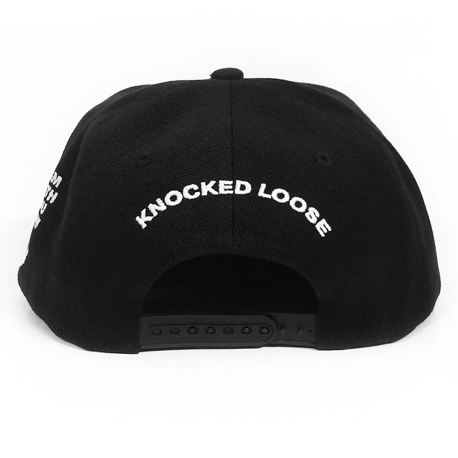 Knocked Loose I Am With You Now Black - Snapback Baseball Cap - Image 2