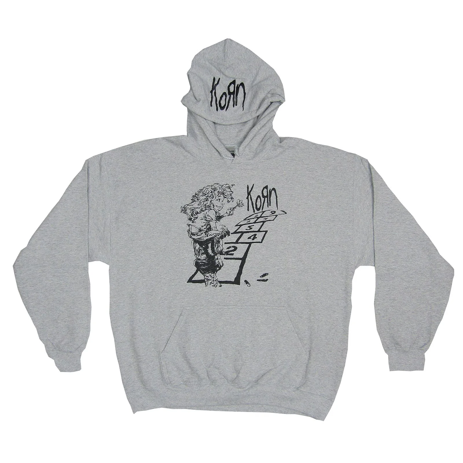 Korn Hopscotch Pullover Hooded Sweatshirt