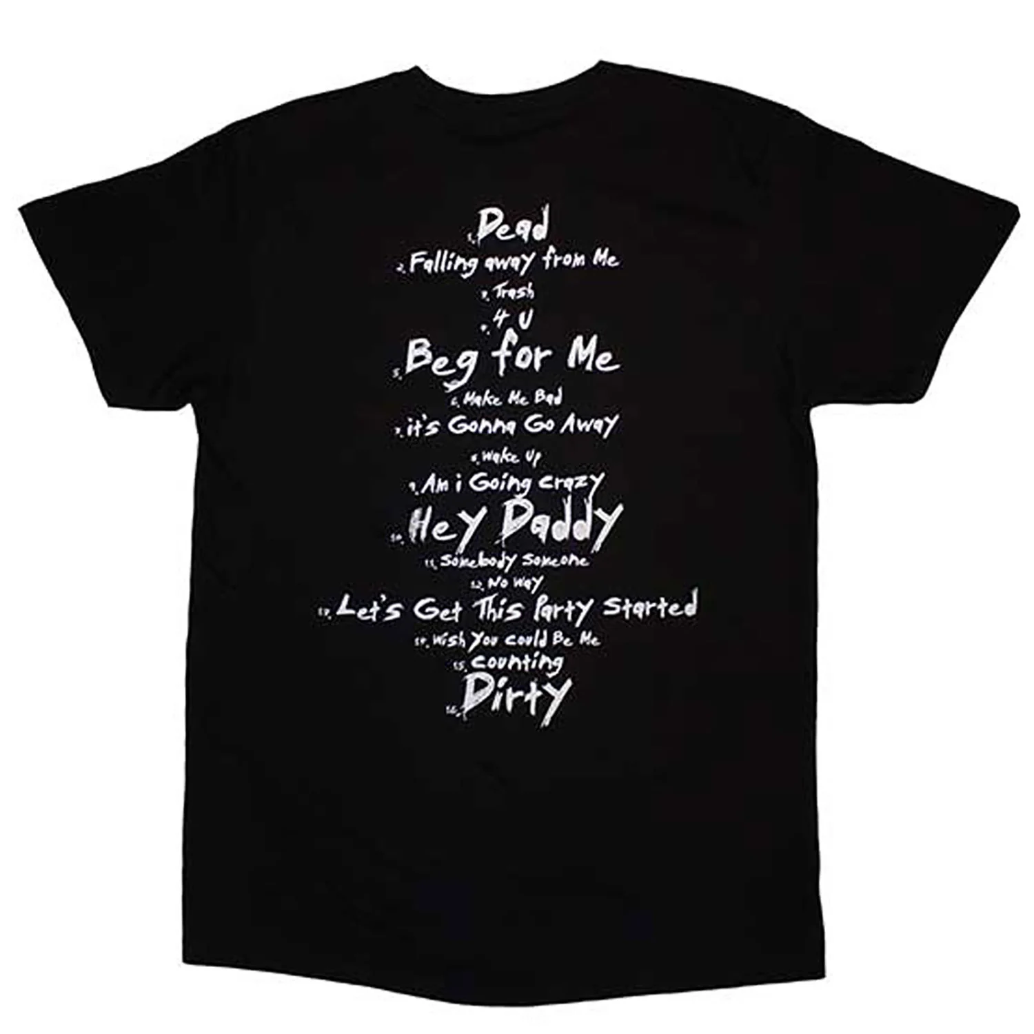 Korn Issues Tracklist T-shirt - Image 2