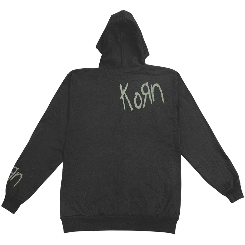 Korn Skull And Letter Hooded Sweatshirt - Image 2