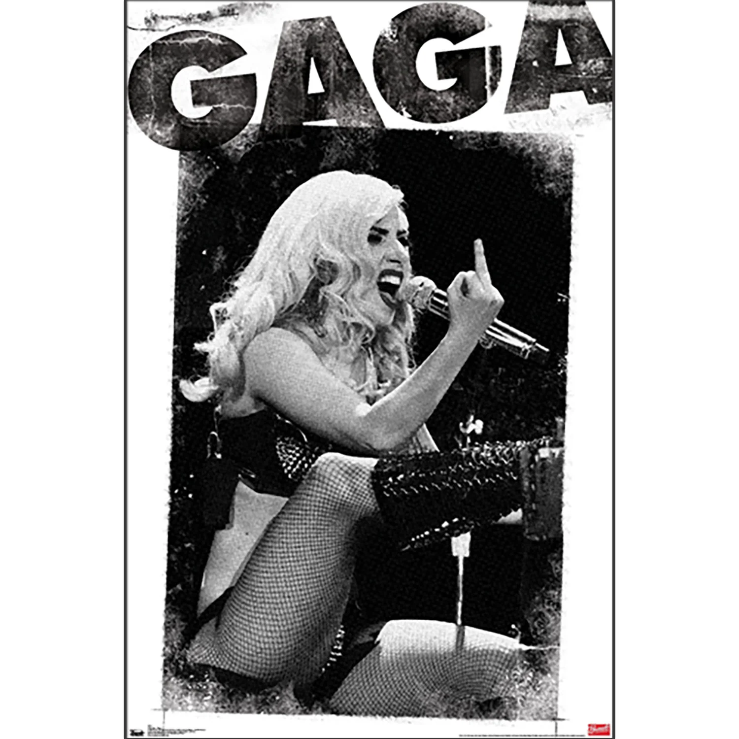 Lady Gaga Finger Domestic Poster