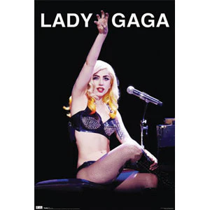 Lady Gaga Stage Domestic Poster