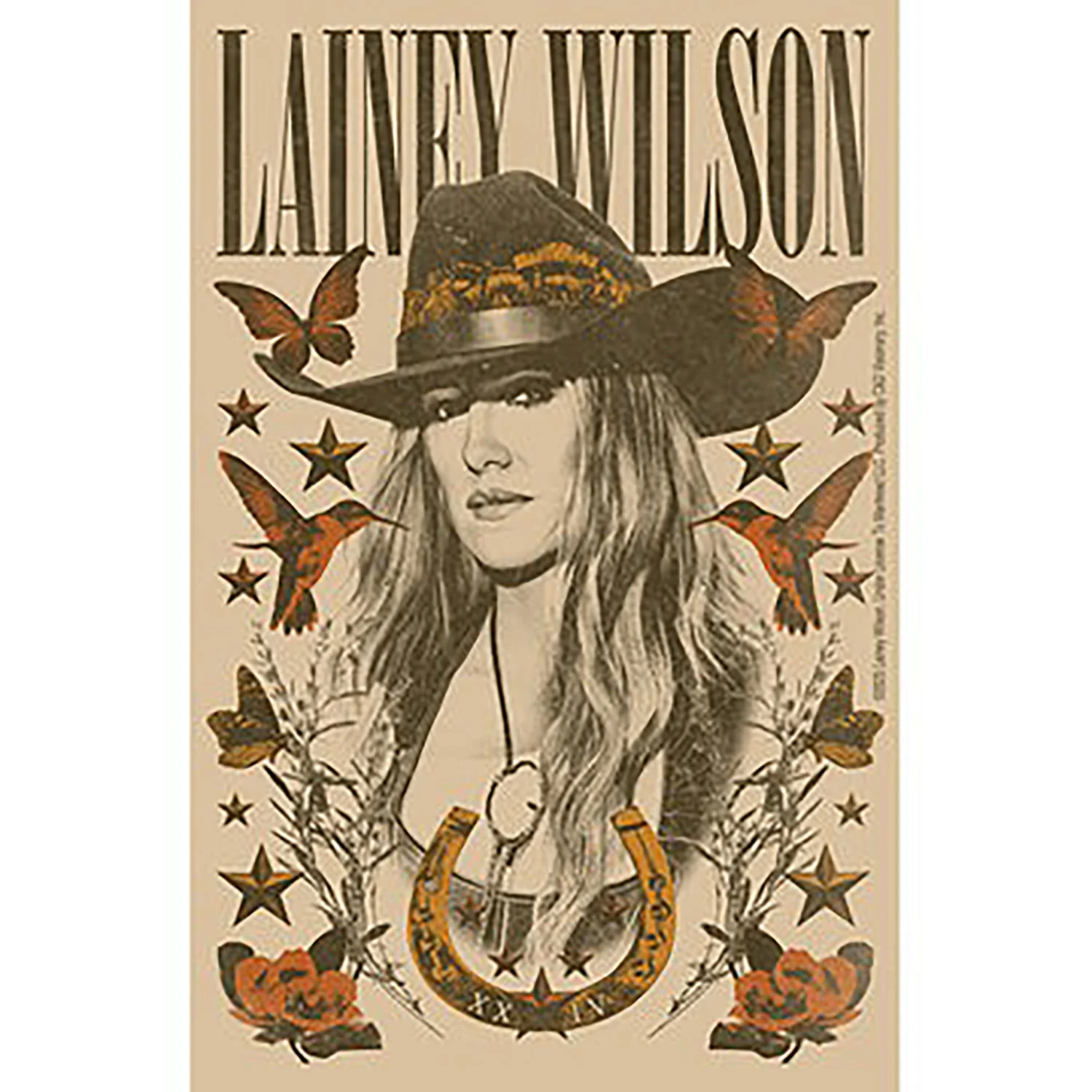 Lainey Wilson Birds Sticker