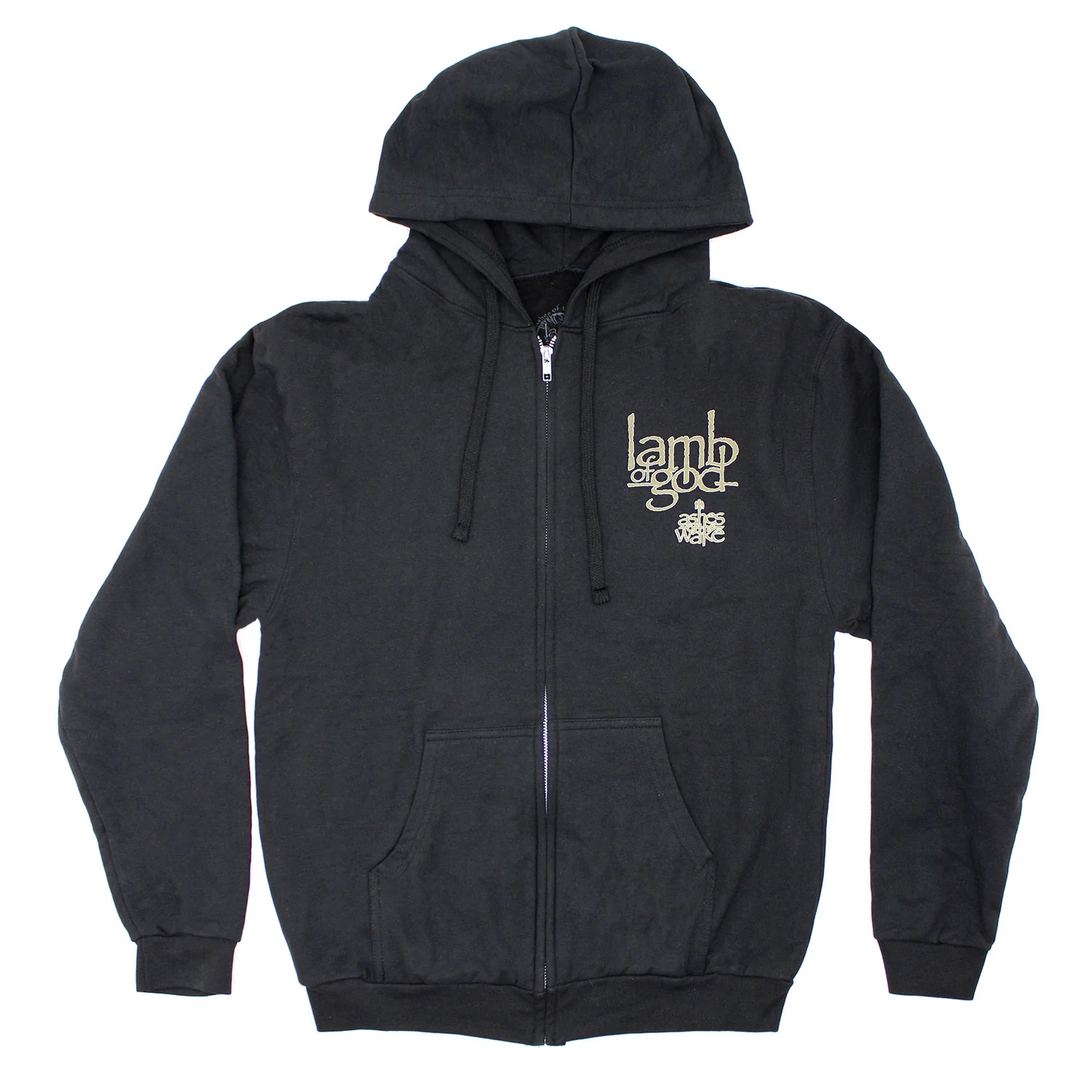 Lamb Of God Zippered Hooded Sweatshirt