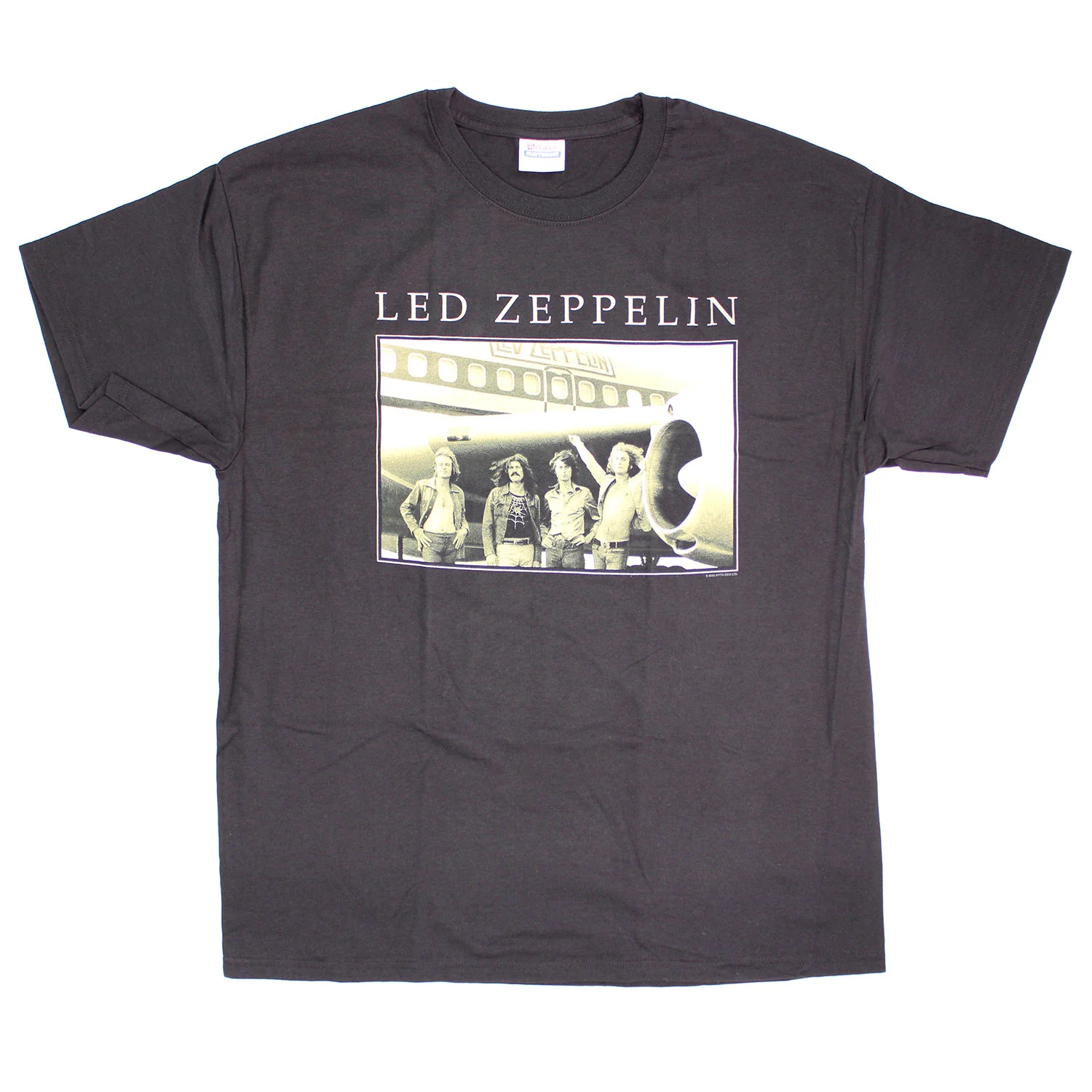 Led Zeppelin Plane Picture T-shirt
