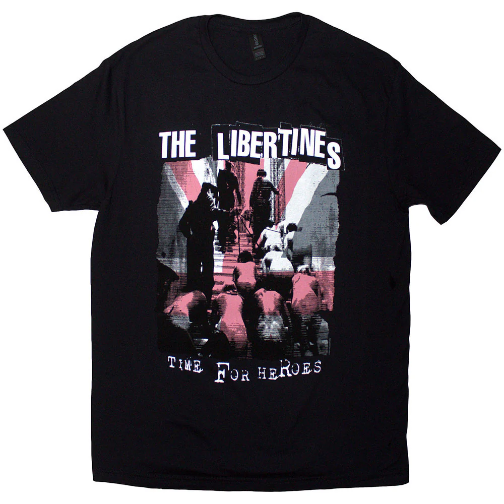 Libertines Time For Heroes Flag T-shirt