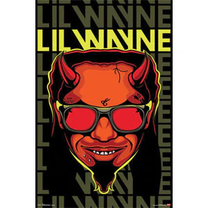 Lil Wayne Devil Domestic Poster