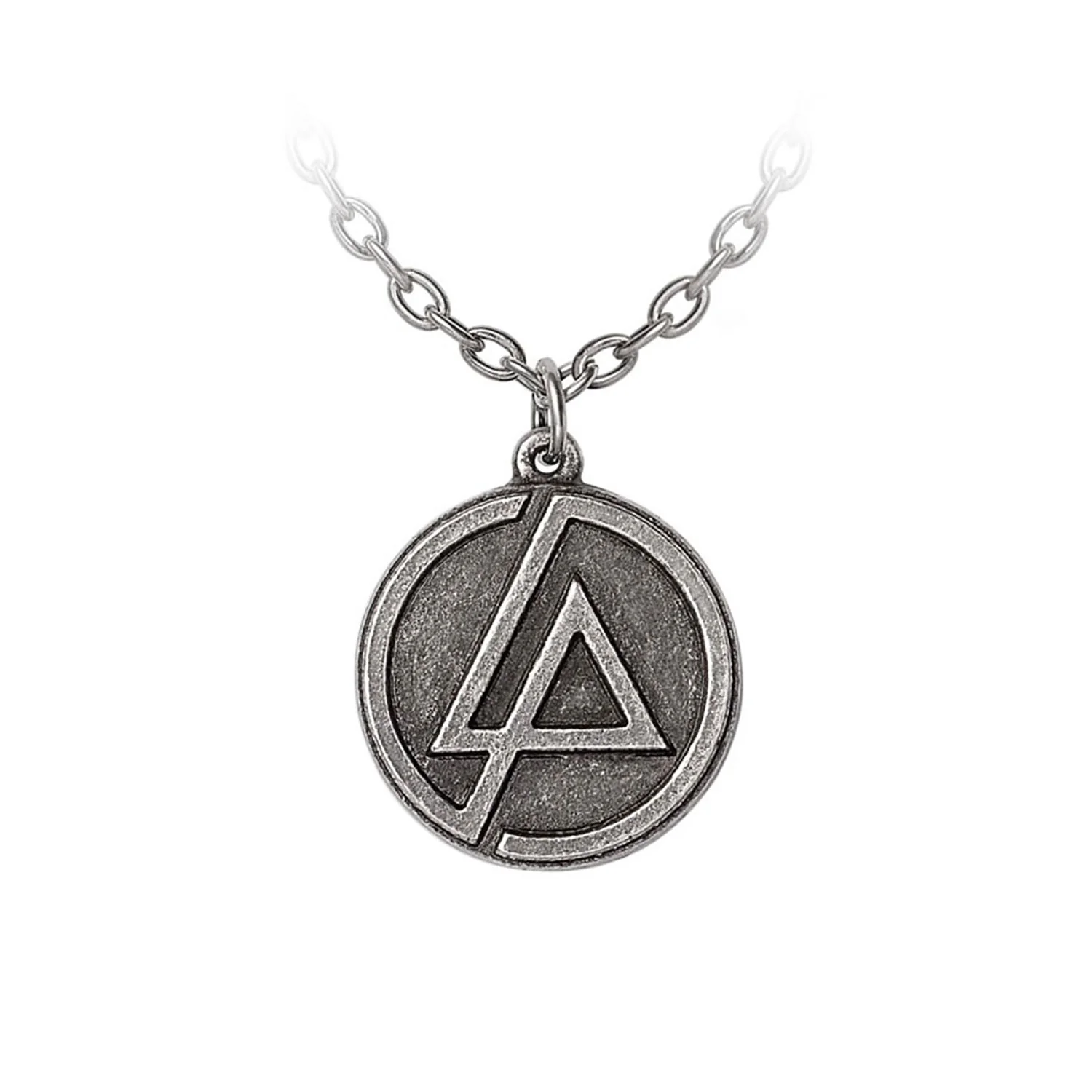 Linkin Park LP Circle Logo Pendant Necklace