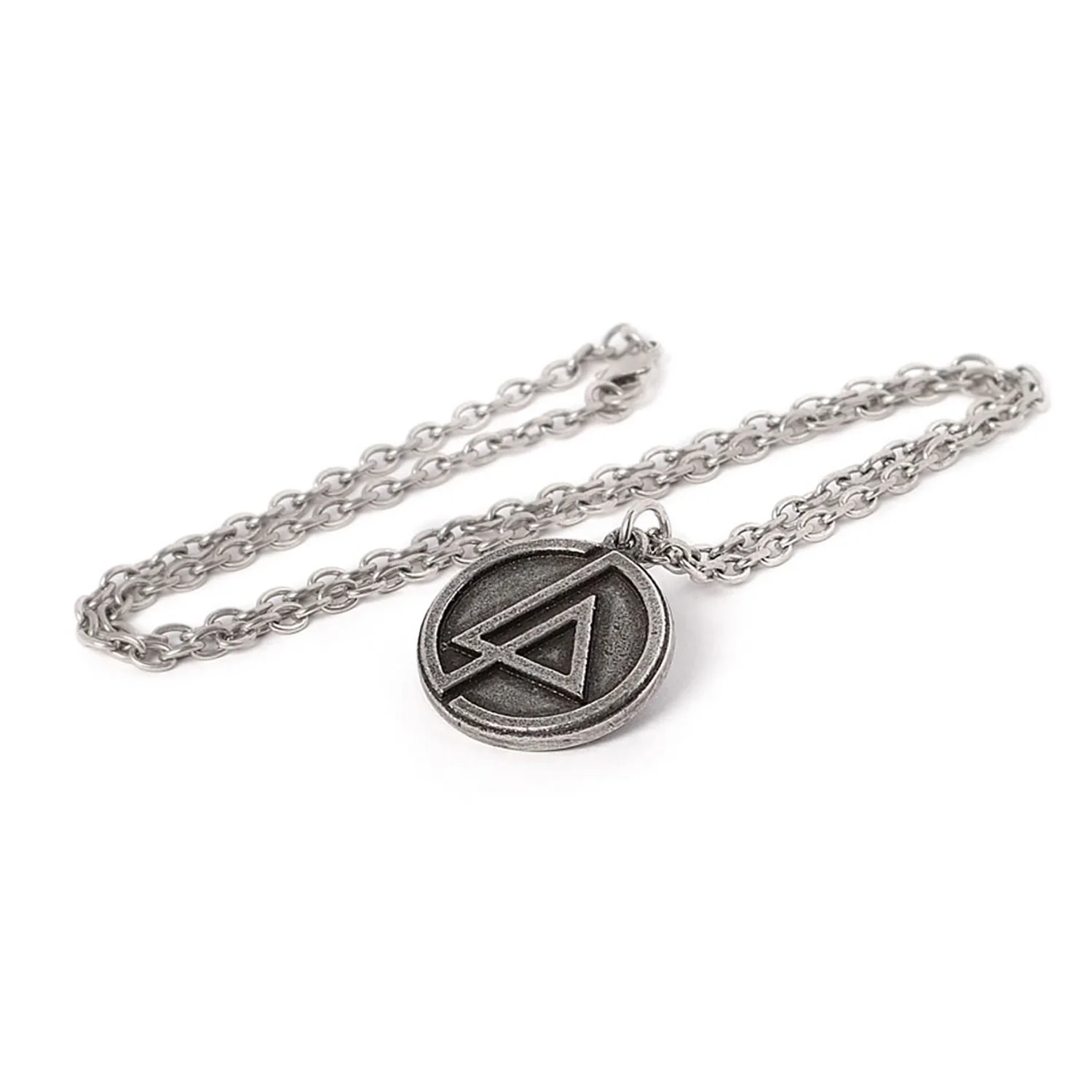 Linkin Park LP Circle Logo Pendant Necklace - Image 2