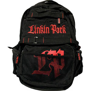 Linkin Park Red Gothic Logo Backpack