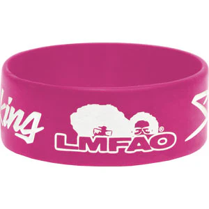 LMFAO Sorry For Party Rocking Rubber Bracelet - Image 2