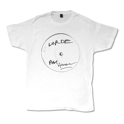 Lorde Pure Heroin Record T-shirt