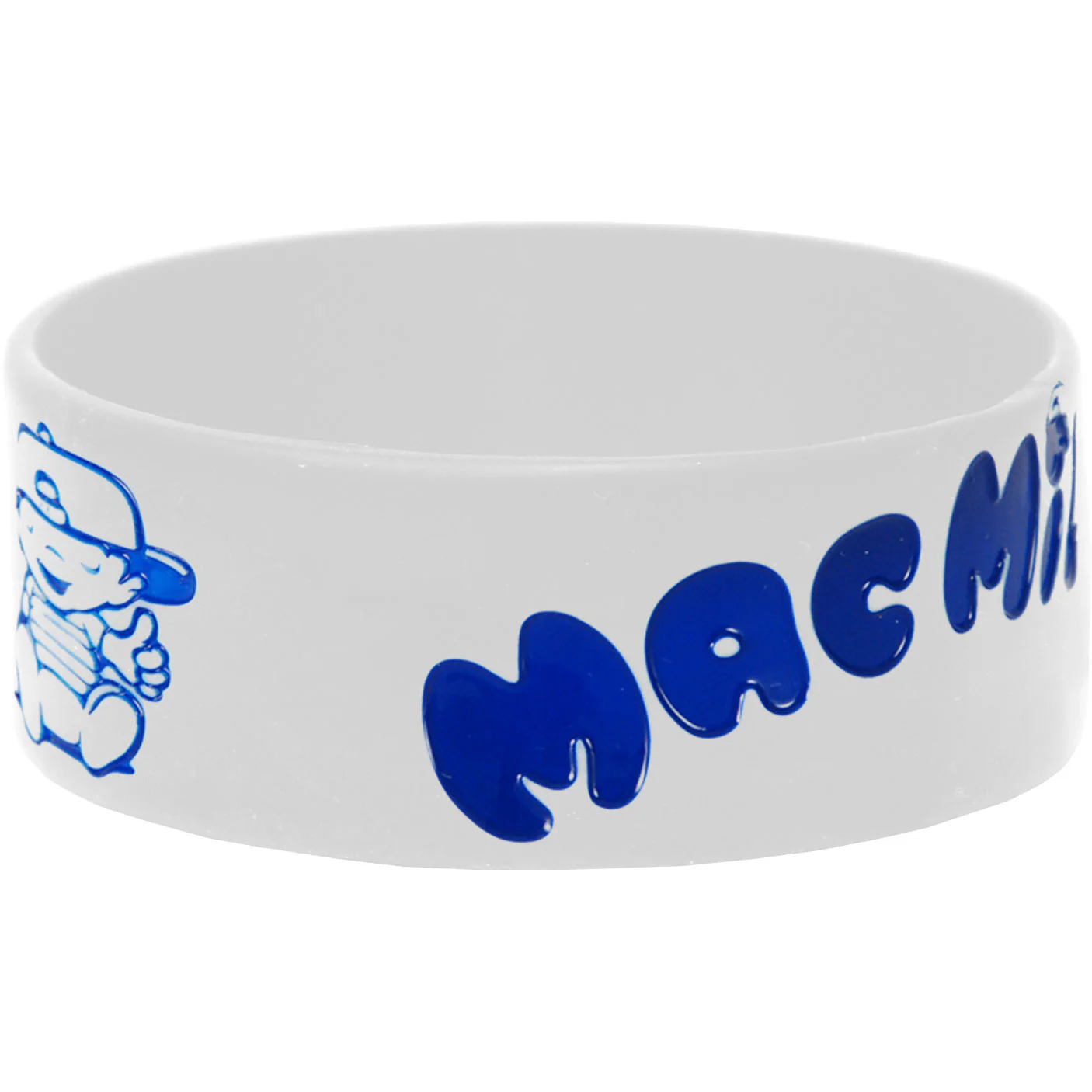 Mac Miller Blue Boy Rubber Bracelet