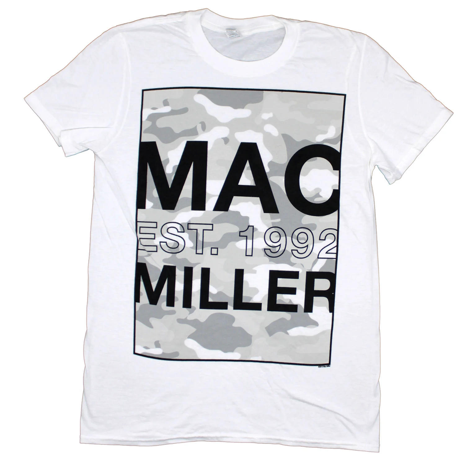 Mac Miller Est. 1992 Boxed Camo Logo T-shirt