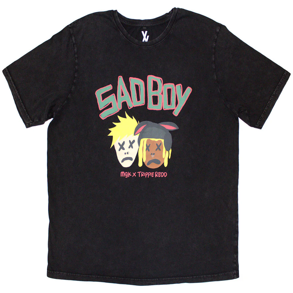 Machine Gun Kelly (Music) Sad Boy Stone Wash T-shirt