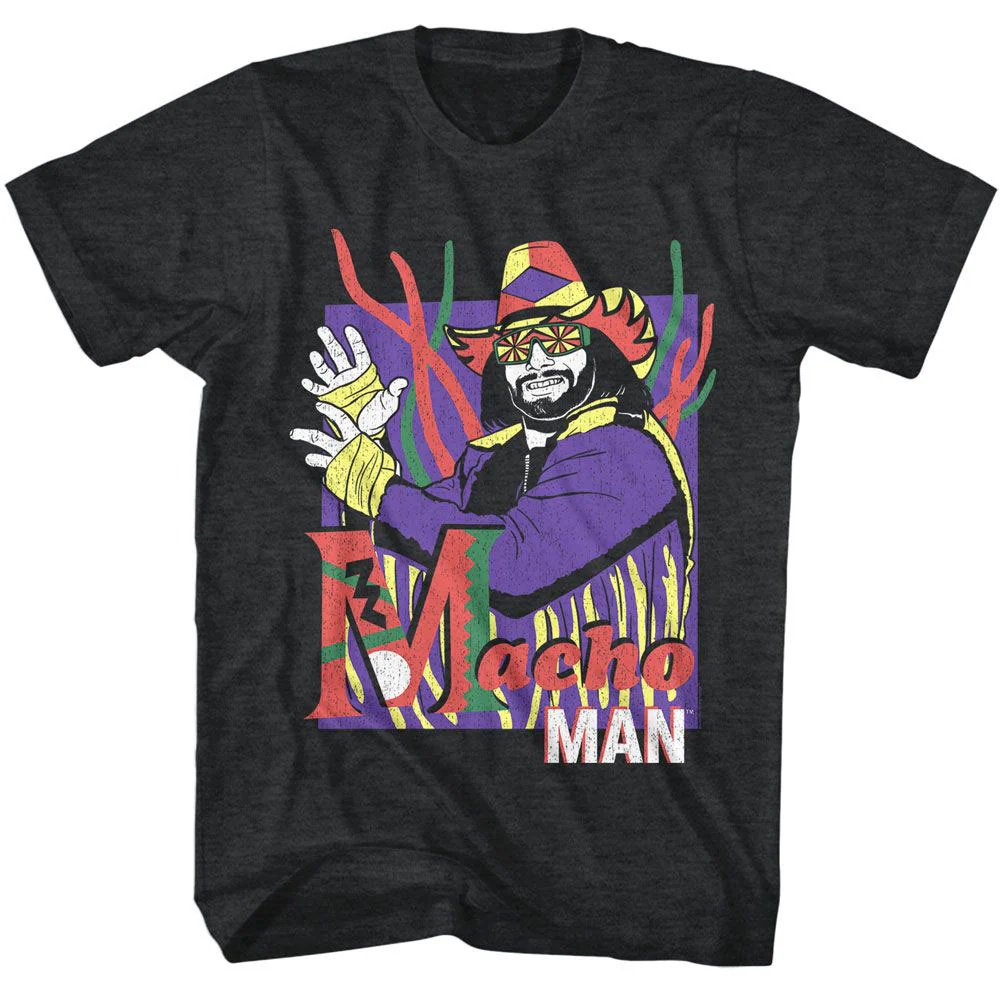 Macho Man Macho Man Mm Strings T-shirt