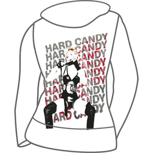 Madonna Hard Candy Girls Jr Hooded Sweatshirt - Image 2