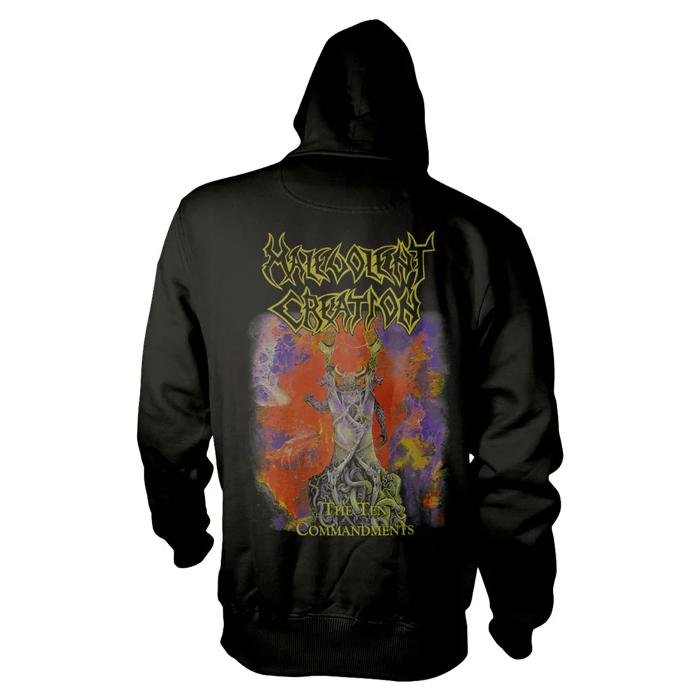 Malevolent Creation The Ten Commandments Hooded Sweatshirt - Image 2