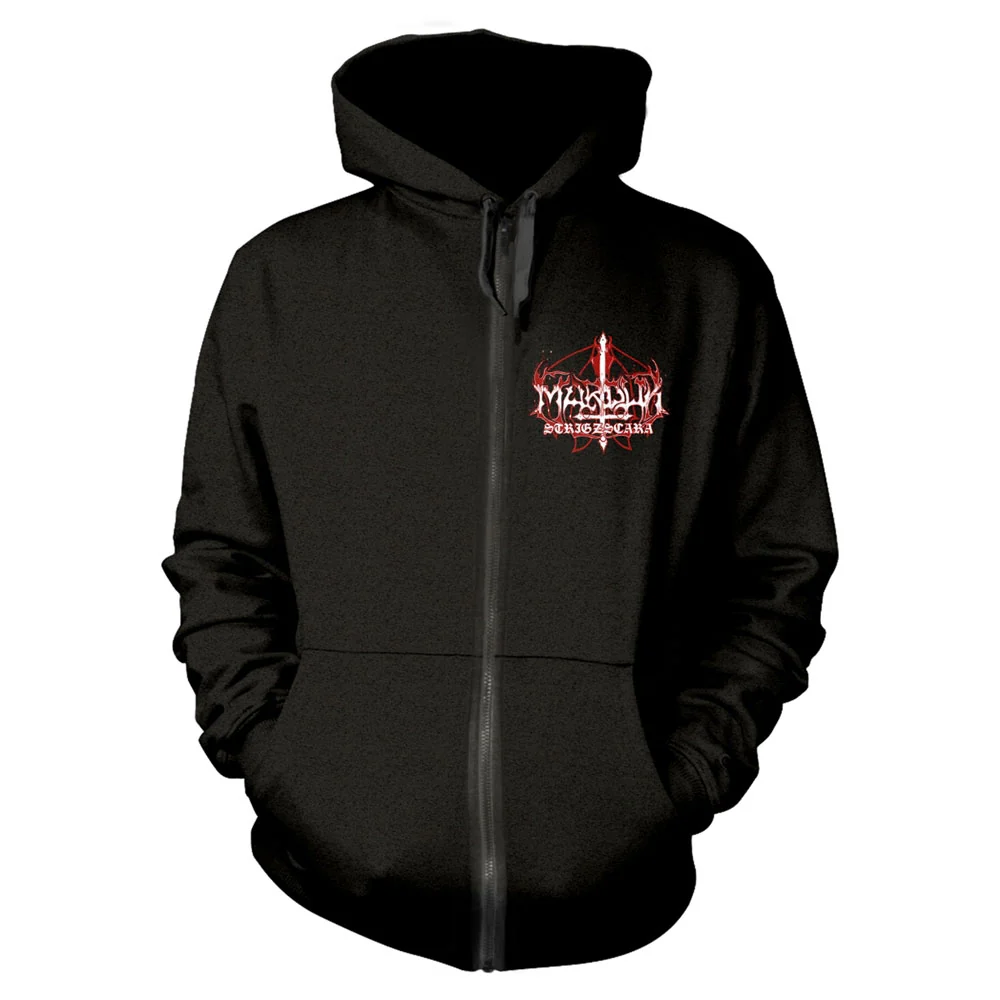 Marduk Warwolf Zippered Hooded Sweatshirt