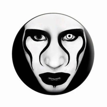 Marilyn Manson Defiant Button