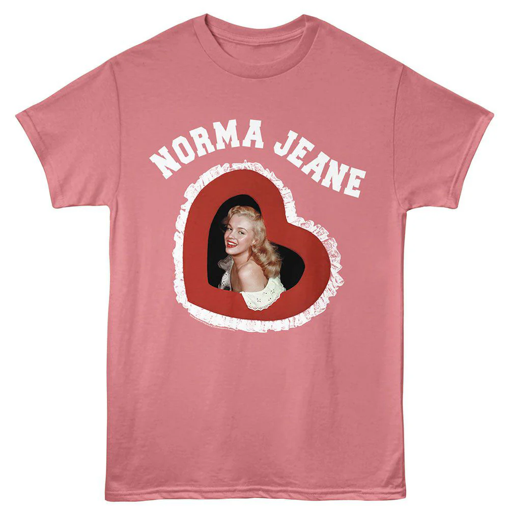 Marilyn Monroe Marilyn Monroe Norma Heart T-shirt